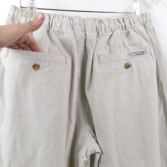 Vintage Ocean Pacific OP Sport Khaki Cargo Pants L - Picture 11 of 12